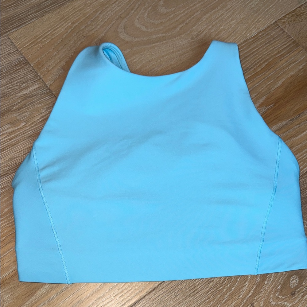 Athleta Light Blue Sports Athletic Bra
